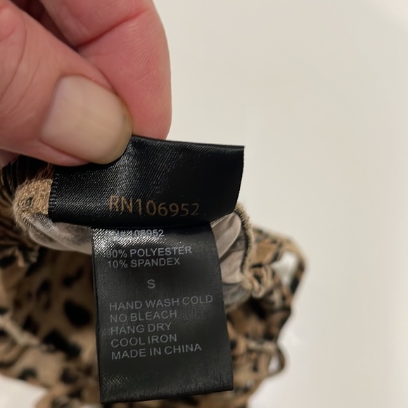 Tiger print mini dress - Picture 3 of 3